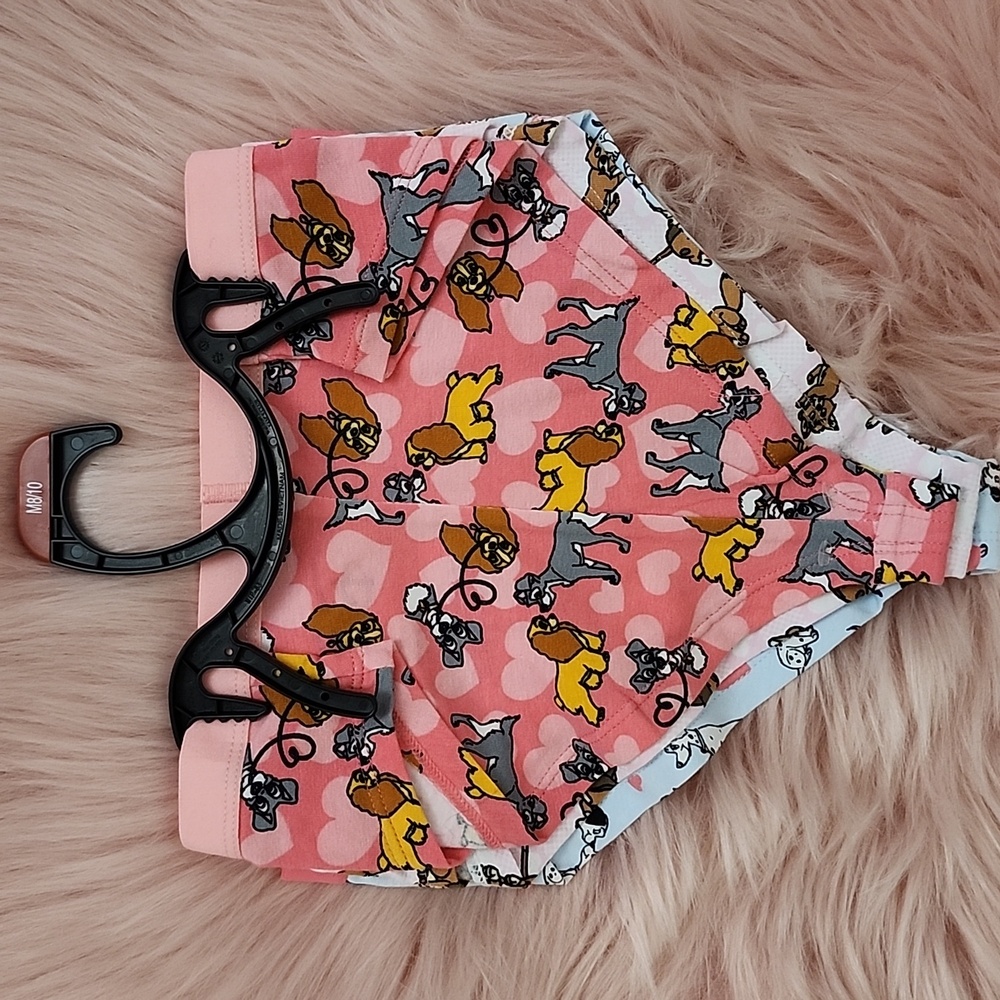 Brand New 3CT BUNDLE DISNEY VDAY INSPIRED CHEEKY PANTIES-M - Picture 2 of 4